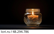 flme light a candle ai generated. Стоковое AI-изображение, AI-художник Vectorwin / Фотобанк Лори
