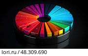 analysis colorful data ai generated. Стоковое AI-изображение, AI-художник Vectorwin / Фотобанк Лори