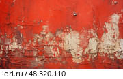 wall grunge texture red ai generated. Стоковое AI-изображение, AI-художник Vectorwin / Фотобанк Лори