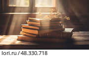 secrets books magic ai generated. Стоковое AI-изображение, AI-художник Vectorwin / Фотобанк Лори