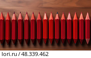 vibrant red crayon ai generated. Стоковое AI-изображение, AI-художник Vectorwin / Фотобанк Лори