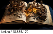 illustrations book chapters ai generated. Стоковое AI-изображение, AI-художник Vectorwin / Фотобанк Лори