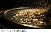 prospecting panning gold ai generated. Стоковое AI-изображение, AI-художник Vectorwin / Фотобанк Лори