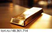 economics gold standard ai generated. Стоковое AI-изображение, AI-художник Vectorwin / Фотобанк Лори