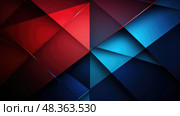 contrast blue and red background ai generated. Стоковое AI-изображение, AI-художник Vectorwin / Фотобанк Лори