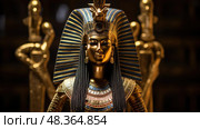 treasure ancient egypt gold ai generated. Стоковое AI-изображение, AI-художник Vectorwin / Фотобанк Лори