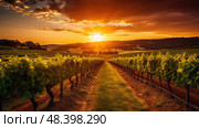 terroir wine making ai generated. Стоковое AI-изображение, AI-художник Vectorwin / Фотобанк Лори