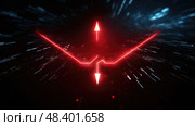 drop red down arrow ai generated. Стоковое AI-изображение, AI-художник Vectorwin / Фотобанк Лори