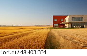 wdows house in ai generated. Стоковое AI-изображение, AI-художник Vectorwin / Фотобанк Лори