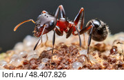 nest odorous house ant ai generated. Стоковое AI-изображение, AI-художник Vectorwin / Фотобанк Лори