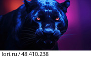 fluorescence black light ai generated. Стоковое AI-изображение, AI-художник Vectorwin / Фотобанк Лори