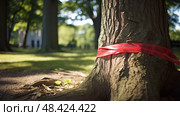 warning red caution tape ai generated. Стоковое AI-изображение, AI-художник Vectorwin / Фотобанк Лори