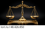 equality gold justice scale ai generated. Стоковое AI-изображение, AI-художник Vectorwin / Фотобанк Лори