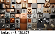 chrome metal plating ai generated. Стоковое AI-изображение, AI-художник Vectorwin / Фотобанк Лори