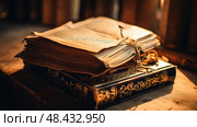 vedas religious books ai generated. Стоковое AI-изображение, AI-художник Vectorwin / Фотобанк Лори
