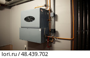 ductwork house hvac ai generated. Стоковое AI-изображение, AI-художник Vectorwin / Фотобанк Лори