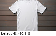 crewneck white shirt mockup ai generated. Стоковое AI-изображение, AI-художник Vectorwin / Фотобанк Лори