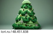 outrageous ugly sweater green ai generated. Стоковое AI-изображение, AI-художник Vectorwin / Фотобанк Лори