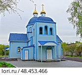 Храм Благовещения Пресвятой Богородицы (вариант фото в технологии HDR). Челябинская область, Магнитогорск, сквер 50-летия ММК, Набережная улица, 3Б. Стоковое фото, фотограф Алексей Иванов / Фотобанк Лори