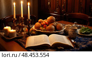 tradition jewish prayer book ai generated. Стоковое AI-изображение, AI-художник Vectorwin / Фотобанк Лори
