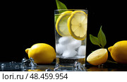 alkalize lemon water ai generated. Стоковое AI-изображение, AI-художник Vectorwin / Фотобанк Лори