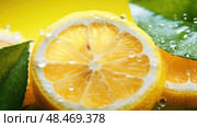 ade fruit lemon yellow ai generated. Стоковое AI-изображение, AI-художник Vectorwin / Фотобанк Лори