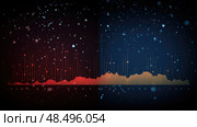 visualization quantitative data ai generated. Стоковое AI-изображение, AI-художник Vectorwin / Фотобанк Лори