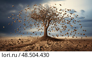 open seed tree ai generated. Стоковое AI-изображение, AI-художник Vectorwin / Фотобанк Лори