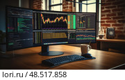trends finance data ai generated. Стоковое AI-изображение, AI-художник Vectorwin / Фотобанк Лори