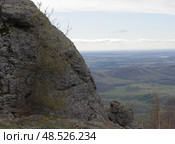 Южный Урал, вид с вершины 943 м, ГЛЦ Банное. Башкирия, Абзелиловский район. Стоковое фото, фотограф Алексей Иванов / Фотобанк Лори