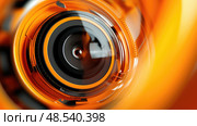 nology tech background orange ai generated. Стоковое AI-изображение, AI-художник Vectorwin / Фотобанк Лори
