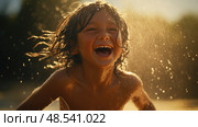 joy water is life ai generated. Стоковое AI-изображение, AI-художник Vectorwin / Фотобанк Лори