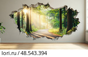 path smashed wall decals ai generated. Стоковое AI-изображение, AI-художник Vectorwin / Фотобанк Лори