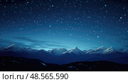 orion constellations stars ai generated. Стоковое AI-изображение, AI-художник Vectorwin / Фотобанк Лори