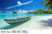 turquoise calm waters ai generated. Стоковое AI-изображение, AI-художник Vectorwin / Фотобанк Лори