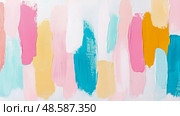 Contemporary Pastel Brushstroke Abstract for Background, Website, Wall Art. Стоковое AI-изображение, AI-художник Данила Большаков / Фотобанк Лори