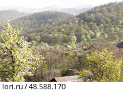 View of the mountains in Armenia. Tavush region. Стоковое фото, фотограф Evgenia Shevardina / Фотобанк Лори
