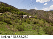 View of the mountains in Armenia. Tavush region. Стоковое фото, фотограф Evgenia Shevardina / Фотобанк Лори