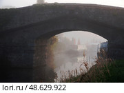 Hazelhatch Bridge, Celbridge, Co Kildare, Ireland. Стоковое фото, фотограф Татьяна Кахилл / Фотобанк Лори