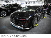Toyota Prius. Редакционное фото, фотограф Art Konovalov / Фотобанк Лори