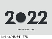 Happy New Year 2021 text design logo. template for your design. Стоковая иллюстрация, иллюстратор Максим Гребешков / Фотобанк Лори