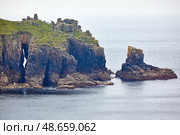 The view of Dr Syntax's Head at Land’s End. Cornwall. England. GB. (2009 год). Стоковое фото, фотограф Сергей Пристяжнюк (Serg Zastavkin) / Фотобанк Лори