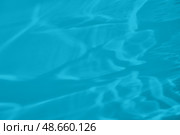 mint blue colored abstract background with light and shadows caustic effect. Стоковое фото, фотограф Александра Конопля / Фотобанк Лори