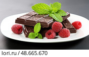 iron dark chocolate health ai generated. Стоковое AI-изображение, AI-художник Vectorwin / Фотобанк Лори