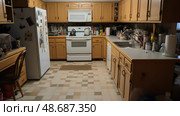 poorly tired kitchen ai generated. Стоковое AI-изображение, AI-художник Vectorwin / Фотобанк Лори
