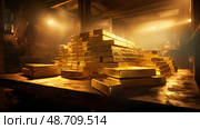 bars gold type ai generated. Стоковое AI-изображение, AI-художник Vectorwin / Фотобанк Лори