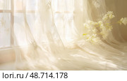 delicate airy texture ai generated. Стоковое AI-изображение, AI-художник Vectorwin / Фотобанк Лори
