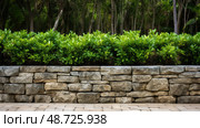 retaining stone brick texture ai generated. Стоковое AI-изображение, AI-художник Vectorwin / Фотобанк Лори