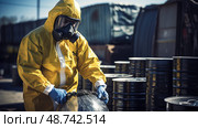 exposure toxic metals ai generated. Стоковое AI-изображение, AI-художник Vectorwin / Фотобанк Лори