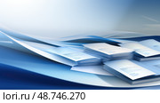 branding blue business background ai generated. Стоковое AI-изображение, AI-художник Vectorwin / Фотобанк Лори